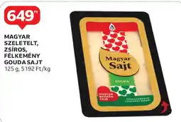 Auchan Magyar szeletelt, zsíros, félkemény gouda sajt ajánlat