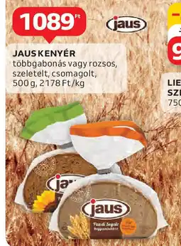 Auchan Jaus kenyér ajánlat
