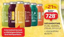 Auchan Sió smoothie ajánlat