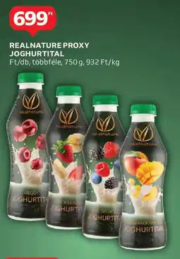 Auchan Realnature proxy joghurtital ajánlat