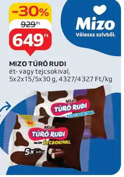 Auchan Mizo túró rudi ajánlat