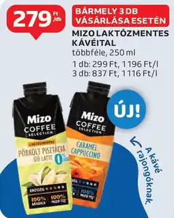 Auchan Mizo laktózmentes kávéital ajánlat