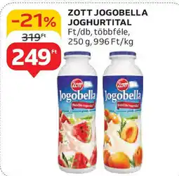 Auchan Zott jogobella joghurtital ajánlat