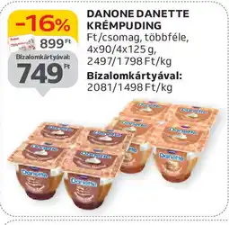 Danone danette krémpuding
