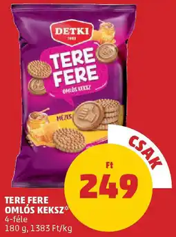 PENNY Tere Fere omlós keksz ajánlat