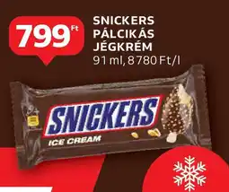 Auchan Snickers pálcikás jégkrém ajánlat