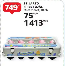 Auchan Szijártó friss tojás ajánlat