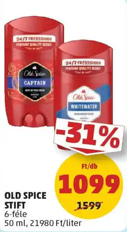 PENNY Old Spice stift ajánlat