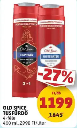 PENNY Old Spice tusfürdő ajánlat
