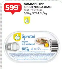 Auchan tipp sprotni olajban