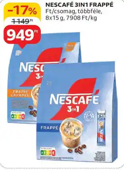 Auchan Nescafé 3in1 frappé ajánlat