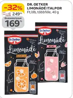 Auchan Dr. Oetker limonádé italpor ajánlat
