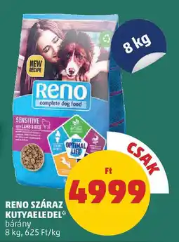 PENNY Reno Száraz kutyaeledel ajánlat