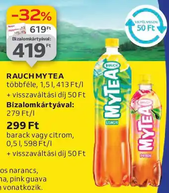 Auchan Rauch mytea ajánlat