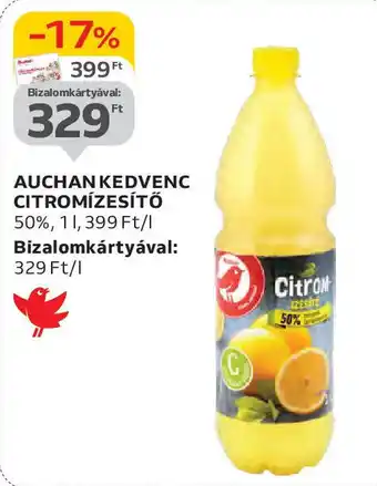 Auchan Auchan kedvenc citromízesítő ajánlat