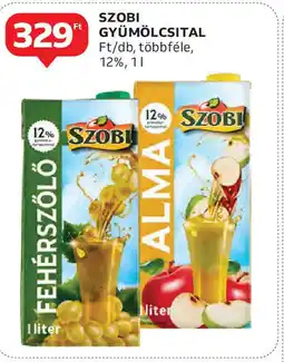 Auchan Szobi gyümölcsital ajánlat