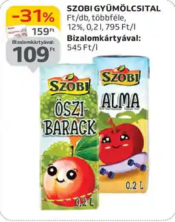 Auchan Szobi gyümölcsital ajánlat