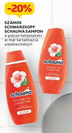 Auchan Számos Schwarzkopf schauma sampon ajánlat