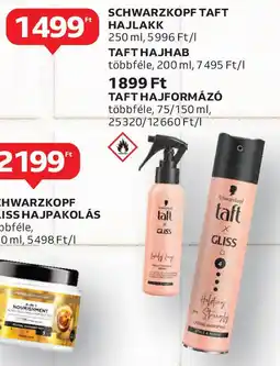 Auchan Schwarzkopf taft hajlakk stb. ajánlat