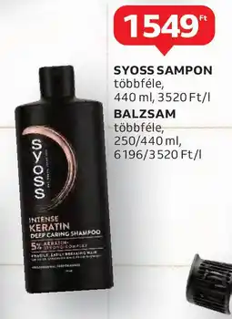 Auchan Syoss sampon, balzsam ajánlat