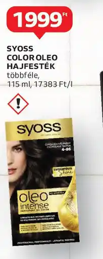 Auchan Syoss color oleo hajfesték ajánlat