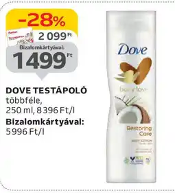 Auchan Dove testápoló ajánlat