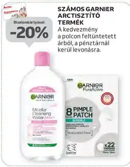 Auchan Számos Garnier arctisztító termék ajánlat