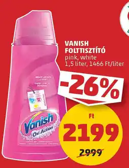 PENNY Vanish folttisztító ajánlat