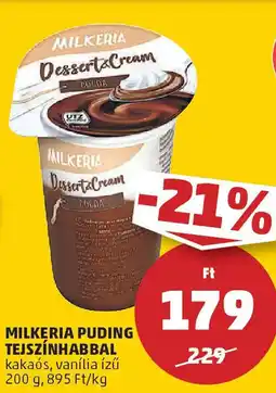 PENNY Milkeria puding tejszínhabbal ajánlat