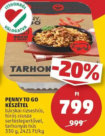 PENNY Penny To Go készétel ajánlat