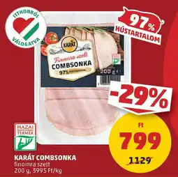 PENNY Karát combsonka ajánlat