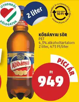 PENNY Kőbányai sör ajánlat