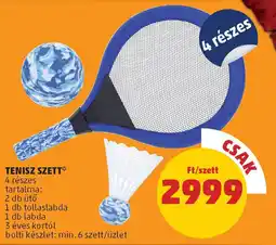 PENNY Tenisz szett ajánlat