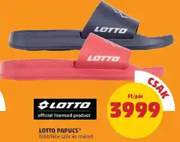 PENNY Lotto papucs ajánlat