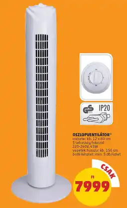 PENNY Oszlopventilátor ajánlat