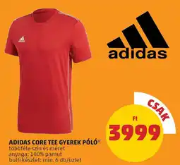 PENNY Adidas core tee gyerek póló ajánlat