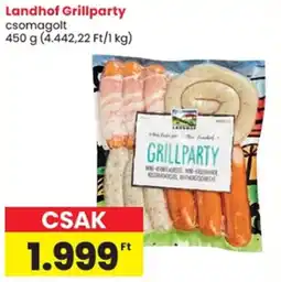 Spar Landhof Grillparty ajánlat