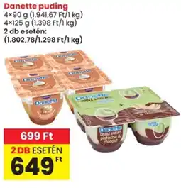 Spar Danette puding ajánlat