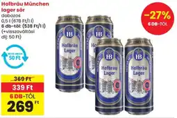 Spar Hofbräu München lager sör ajánlat