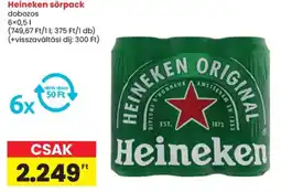 Spar Heineken sörpack ajánlat