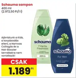 Spar Schauma sampon ajánlat