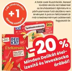 Spar Delikát ételízesítő és leveskocka ajánlat