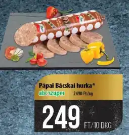 Coop Pápai Bácskai hurka ajánlat