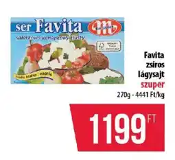 Favita zsíros lágysajt