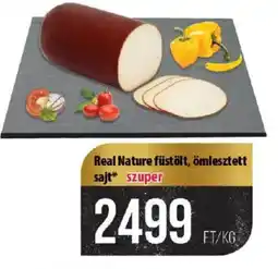 Coop Real Nature füstölt, ömlesztett sajt ajánlat