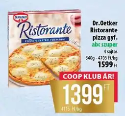 Coop Dr. Oetker Ristorante pizza ajánlat