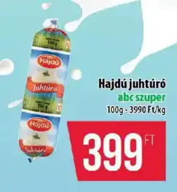 Coop Hajdú juhtúró ajánlat
