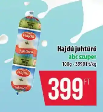 Coop Hajdú juhtúró ajánlat