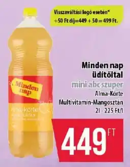 Coop Minden nap üdítőital ajánlat