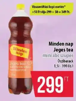 Coop Minden nap Jeges tea ajánlat